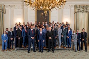 2023년 월드 시리즈 챔피언 텍사스 레인저스, 백악관에서