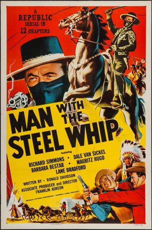 포스터 from Man with the Steel Whip (1954)
