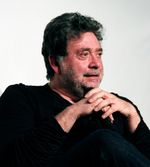 2011년 4월 밴쿠버 영화 학교에서 기예르모 나바로 사진.