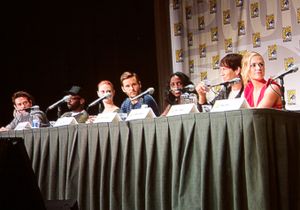 2011 코믹콘에서 트루 블러드 출연진의 모습