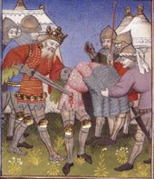 더블릿 c.1412, 체인 메일 아래에 착용