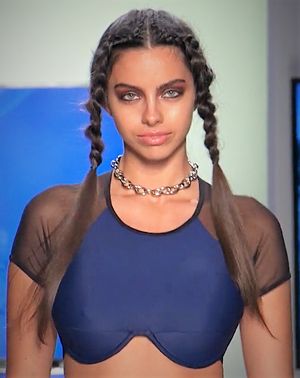 프리실라 허긴스, 뉴욕 패션 위크 2018