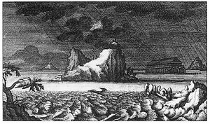  요한 야코프 슈처는 그의 대홍수 식물표본관 (1709)에서 성서의 홍수를 사용하여 화석을 설명하려고 했다.