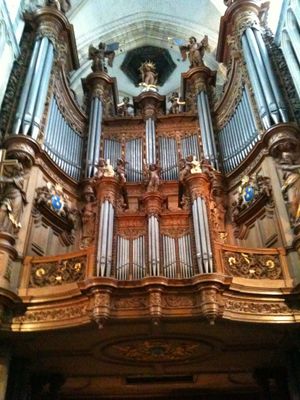 생토메르 대성당의 19세기 Cavaillé-Coll 오르간