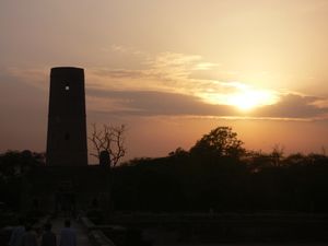 여름의 펀자브주 일몰