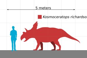 Silhouette of a man next to a silhouette of a dinosaur
