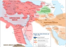 에데사 아람어의 언어적 고향: 서기 1세기의 로마와 파르티아 사이의 오스로에네 왕국