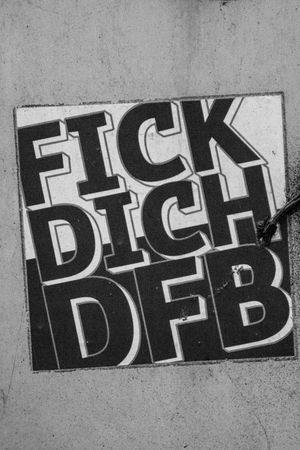 팬들이 "엿 먹어 DFB"라고 적힌 스티커, 2020