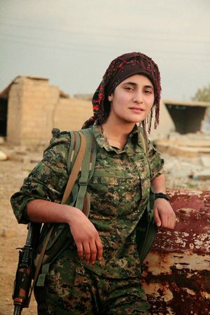 YPJ 전투원, 2014년 11월