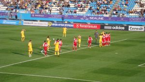 2009년 우크라이나와의 경기