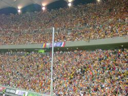 2013년 6월, 새로운 아레나 나치오날러에서 루마니아 팬들