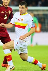 파토스 베치라이는 몬테네그로 최다 출장 선수이다.