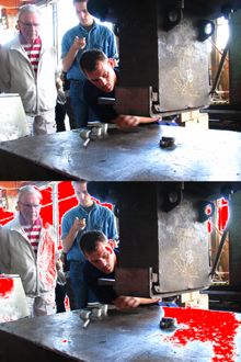 백점이 발생한 사진.