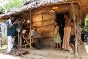 노키아 N95 휴대폰을 사용하여 촬영한 Jalachhayam의 촬영 장면