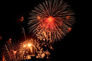 2014년 몰타 축제의 불꽃놀이