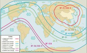 DF-31과 DF-31A의 사거리