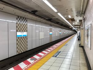 리뉴얼 후 승강장 (2018년 9월 14일)