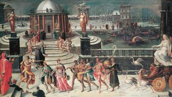 앙투안 카롱의 『겨울의 승리』(Le Triomphe de l'Hiver), 1568년