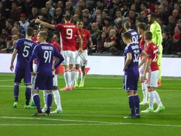 2016-17 UEFA 유로파 리그 1/4 결승 2차전, 2017년 4월, 맨체스터.