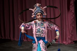 2015년 경극 배우가 연기한 여포