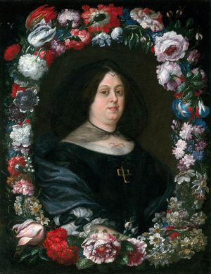 1685년경 토스카나 과부 대공비, 비토리아 델라 로베레