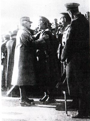 콜차크와 프랑스 장군 모리스 자닌