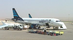 현재 도색으로 칠해진 아프리키야 항공의 에어버스 A320-200