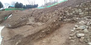 2019년 12월 진행된 배산성지 3차 발굴조사 당시 촬영된 사진