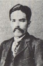 『만초보』 영문란 주필 시절의 우치무라 간조(1897년)