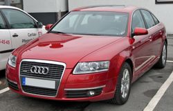 아우디 A6(전기형) 정측면