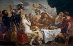 야코프 요르다스(Jacob Jordaens)의 불화의 황금 사과