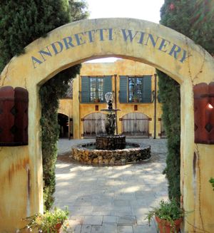 안드레티 와이너리(Andretti Winery)는 마리오 안드레티(Mario Andretti)가 1996년에 설립