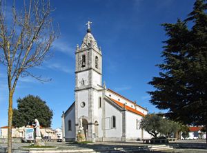 발현을 본 세 아이들이 세례를 받은 파티마 교구 교회