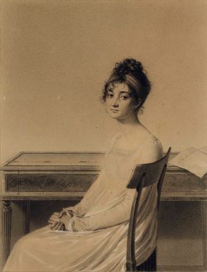 외젠니 훌로(Eugénie Hullot, 1781—1821), 모로의 아내