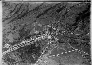 발터 미텔홀저의 1000m 상공에서 촬영한 항공 사진 (1919)