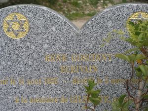 니스에 있는 고시니의 묘비