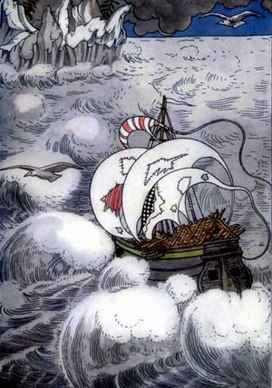 《피터 할아버지가 들려 주는 러시아 이야기》의 그림