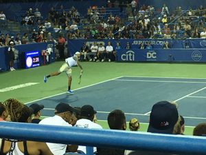 2022년 무바다라 시티 DC 오픈의 닉 키리오스