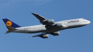 루프트한자의 보잉 747-8 인터컨티넨탈