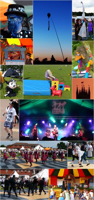 워릭 민속 축제 몽타주, 2014