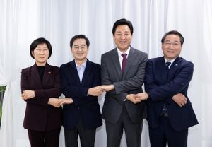 김동연, 오세훈, 유정복과 회담 후 한화진