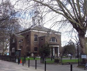 성 메리, 1788년에 의뢰된 조지아 양식의 교회