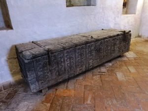 요한 테첼의 헌금함, 성 니콜라이 교회 (위터보크) 전시