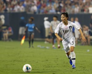 2019년 10월 3일 미국 대표팀과의 A매치 친선 경기 당시의 장슬기