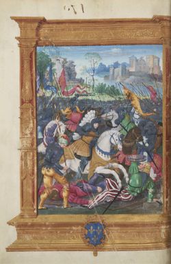 마리냐노 전투에서의 프랑수아 1세