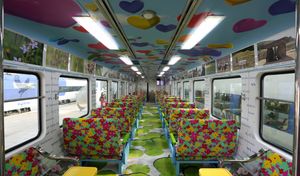 DMZ Train interior
