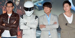 탑기어 코리아 시즌 2의 진행자들과 스티그