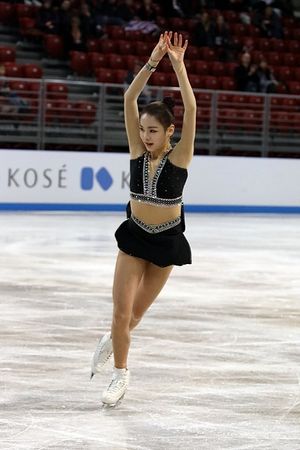 2018 세계 주니어 선수권에서의 임은수