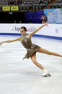 2017년 세계 주니어 선수권 대회의 임은수.