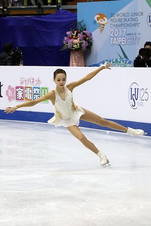 2017년 세계 주니어 피겨스케이팅 선수권 대회에서 임은수